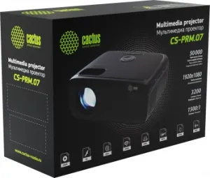  Cactus CS-PRM.07B.Full HD LCD 3200Lm LS 320Lm ANSI (1920x1080) 1500:1  :30000
