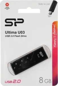   Silicon Power 8Gb Ultima U03 SP008GBUF2U03V1K USB2.0 