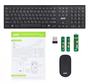     Acer OKR030 [ZL.KBDEE.005]  Combo wilreless USB  slim black