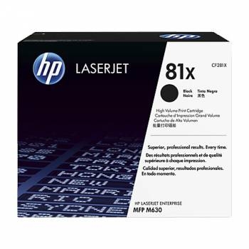 Тонер Картридж HP 81X CF281X черный для HP LJ Pro M630dn/f/h/z (25000стр.)