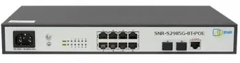 Управляемый SNR POE коммутатор уровня 2 SNR-S2985G-8T-POE