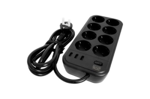   Powercom SP-08 USB03AB 1,8 m 1.8 (8 )  ()