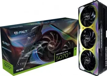  Palit NVIDIA GeForce RTX 5070 Ti GameRock 16Gb PCI-E 256bit GDDR7 2295/30000 HDMIx1 DPx3 