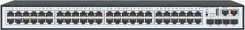 Управляемый коммутатор SNR уровня 2, 48 портов 10/100/1000Base-T, 4 порта 1/10G SFP+