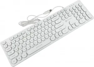  Oklick 420MRL white USB slim Multimedia LED [1091227]