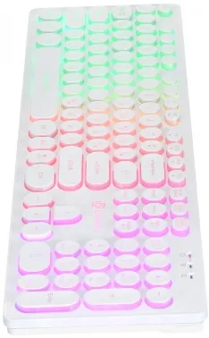  Oklick 420MRL white USB slim Multimedia LED [1091227]