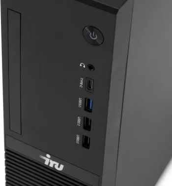   IRU 310SC SFF i5 12400 (2.5) 8Gb SSD256Gb UHDG 730 Windows 11 Professional GbitEth 200W 