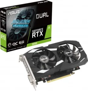  Asus PCI-E nVidia GeForce RTX 3050 RTL (DUAL-RTX3050-O6G)