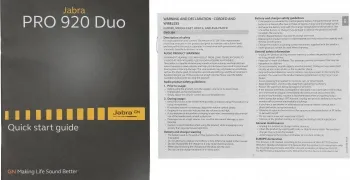   Jabra PRO 920 Duo, EMEA  DECT