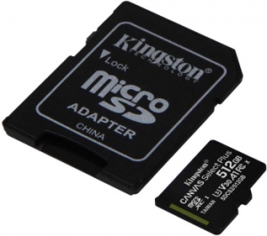   microSDHC 512GB microSDXC Class10 Kingston <SDCS2/512GB> UHS-I Canvas Select up to 100MB/