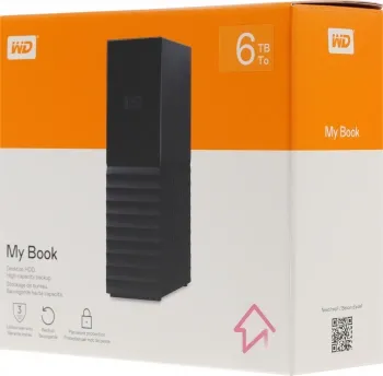      WD    WD My Book (New) WDBBGB0060HBK-EESN 6