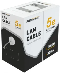  Proconnect (01-0043-3)  UTP CAT5e 4   (305) 0.51  CCA 