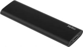  SSD  Netac 250Gb Z SLIM (USB3.2, up to 520/480MBs, 10029.59mm, Black)