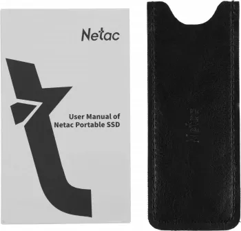  SSD  Netac 250Gb Z SLIM (USB3.2, up to 520/480MBs, 10029.59mm, Black)