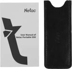  SSD  Netac 250Gb Z SLIM (USB3.2, up to 520/480MBs, 10029.59mm, Black)