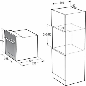    Gorenje BO6725E02ABG 