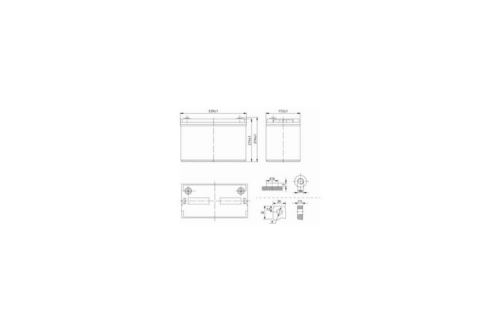  Delta DT 12100 (12V, 100Ah)