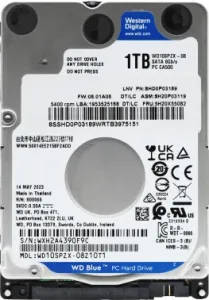   Western Digital Blue WD10SPZX 1 2,5 5400RPM 128MB (SATA III) Mobile