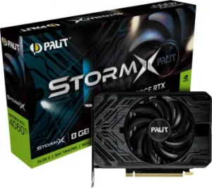  Palit RTX4060TI STORMX NVIDIA GeForce RTX 4060TI 8192Mb PCI-E 4.0 128 GDDR6 2535/9000 HDM