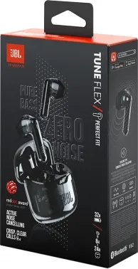   JBL Headphones  ghost black  JBLTFLEXGBLK