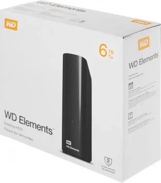    WD Elements Desktop WDBWLG0060HBK-EESN 6 3,5 5400RPM USB 3.0