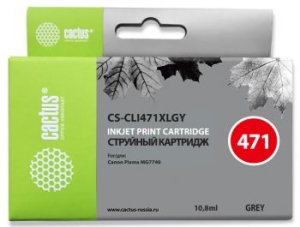   Cactus CS-CLI471XLGY   Canon Pixma iP7240/MG6340/MG5440