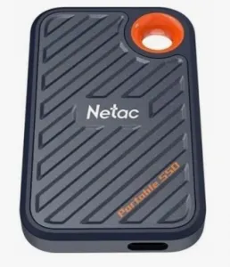  SSD External Netac 1.0Tb ZX20 <NT01ZX20-001T-32BL> (USB3.2 Gen2 x2 Type C, up to 2000/180