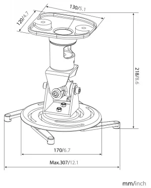    Cactus CS-VM-PR01-BK  .10      