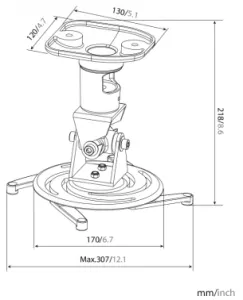    Cactus CS-VM-PR01-BK  .10      