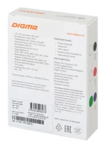 Hi-Fi Flash Digma B4 8Gb /1.8/FM/microSDHC
