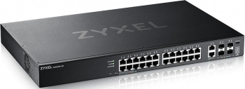  Zyxel XGS2220-30 L3 Access switch , rack 19, 24xRJ-45: 1G, 2xRJ-45: 1/2.5/5/10G, 4xSFP+,