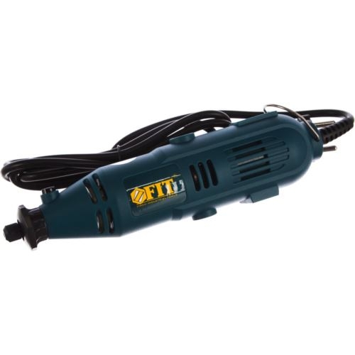 Мини-дрель FIT 80592 135 Вт; 10000-32000 об/мин; 2,4/3,2 мм; БС щеток; набор насадок ; алюмин. Кейс