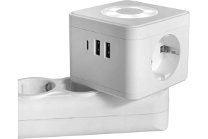   2  2USB 2.4+Type C +  1.3  1. EKF UBA-CUB-2-TC