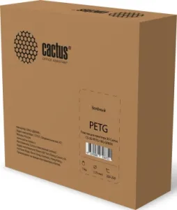    3D Cactus CS-3D-PETG-1KG-GREEN PETG d1.75 1 1.