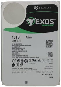   SEAGATE Exos X10 HDD 10Tb Seagate Enterprise Exos X16 512E ST10000NM001G  3.5 SATA 6Gb