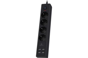   Cablexpert Exnovo, EXN-4-U4-B-2, 4, 16, 4USB, 3.4A, 2, . 4+, , 