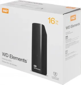   WD Original USB 3.0 16Tb WDBWLG0160HBK-EESN Elements Desktop 3.5 