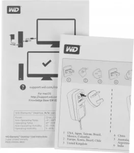  WD Original USB 3.0 16Tb WDBWLG0160HBK-EESN Elements Desktop 3.5 