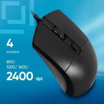  Oklick/ 207M   (2400dpi) USB (4but)
