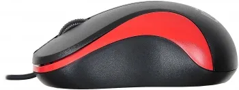  Oklick 115S for Notebooks Black/Red Optical 1000DPI USB