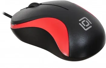  Oklick 115S for Notebooks Black/Red Optical 1000DPI USB