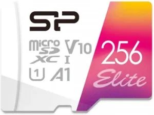   microSD 256GB Silicon Power Elite A1 microSDXC Class 10 UHS-I U3 100 Mb/s (SD )