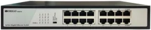  ORIGO Unmanaged Switch, 16x1000Base-T, 19 Rackmount Kit