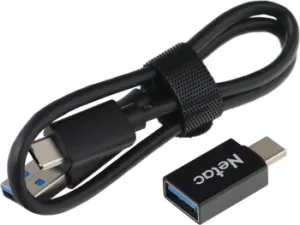  SSD External Netac 1.0Tb Z9 <NT01Z9-001T-32BK> (USB3.2, up to 550/480MBs, 9047.511.5mm,