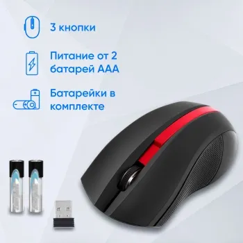  Oklick 615MW /  (1000dpi)  USB (2but) 