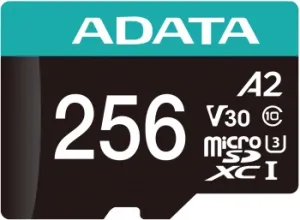  MICRO SDXC 256GB W/AD. AUSDX256GUI3V30SA2-RA1 ADATA