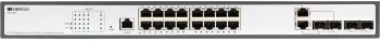  Managed L2 Switch 16x1000Base-T PoE, 2x1000Base-X SFP, 2xCombo 1000Base-T/SFP, PoE Budget