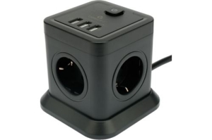   Cablexpert Tower, TWR-5-U4-B-2, 5, 10, 4USB, 3.1, 2, . 4+, , 