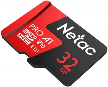 Флеш карта MicroSD card Netac P500 Extreme Pro 32GB, retail version w/o SD adapter
