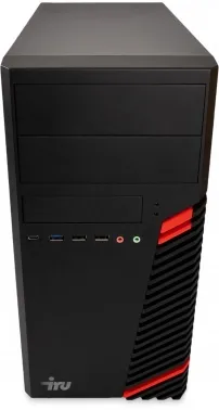  IRU Home 310H6SM MT PG G7400 (3.7) 8Gb SSD256Gb UHDG 710 Free DOS GbitEth 400W  (190